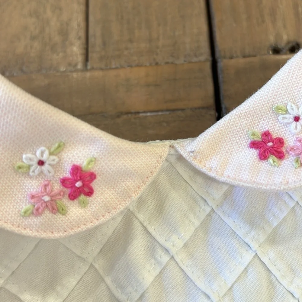 Gymboree vintage pink smocked dress